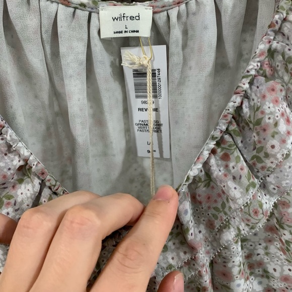 Aritzia Wilfred Reverie Blouse NWT - Picture 4 of 12